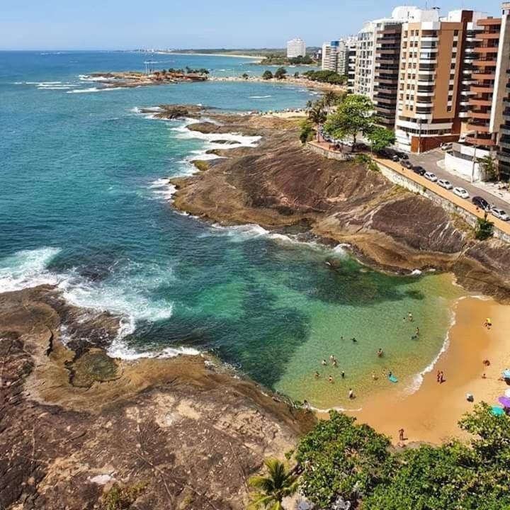 Apt Centro 50 M Mar, Wi-Fi, Completo, Local Top Guarapari Buitenkant foto