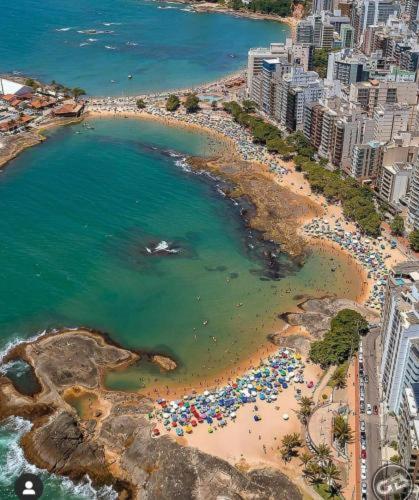Apt Centro 50 M Mar, Wi-Fi, Completo, Local Top Guarapari Buitenkant foto